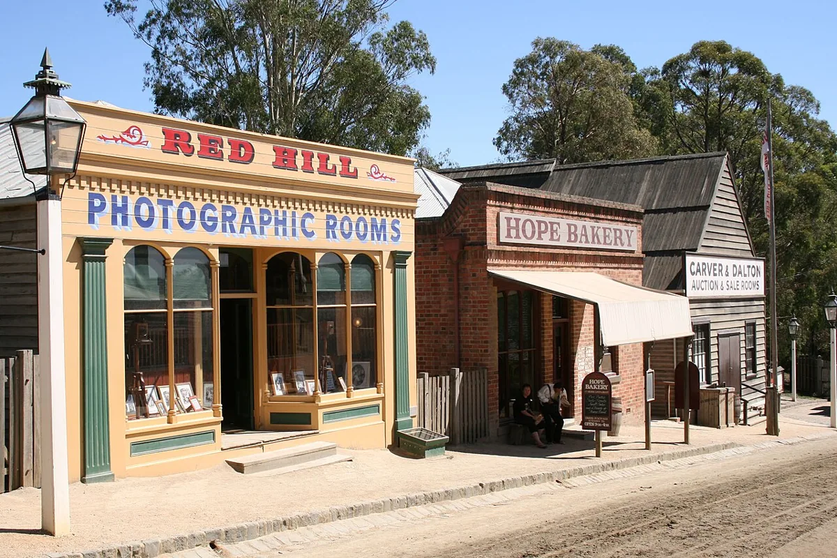 Sovereign Hill - Main Street shops 10-12