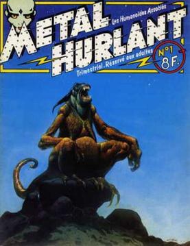 Métal Hurlant issue no. 1 original cover