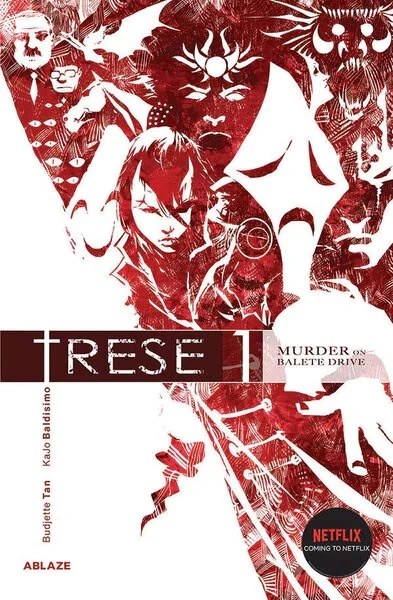 Trese Volume 1 Murder on Balete Drive, Ablaze cover artwork