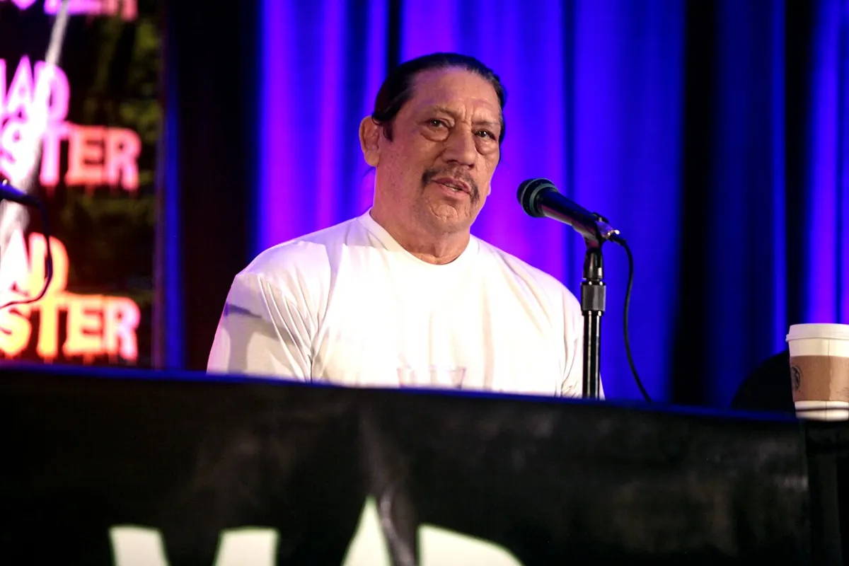 Danny Trejo speaking at Mad Monster Arizona 2016