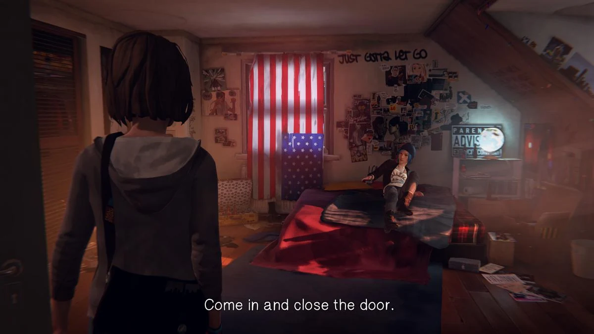 Places We Have Never Been — Chloe’s bedroom in Life Is Strange