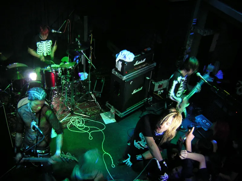 Japanese horror-punk band BALZAC in Vienna.