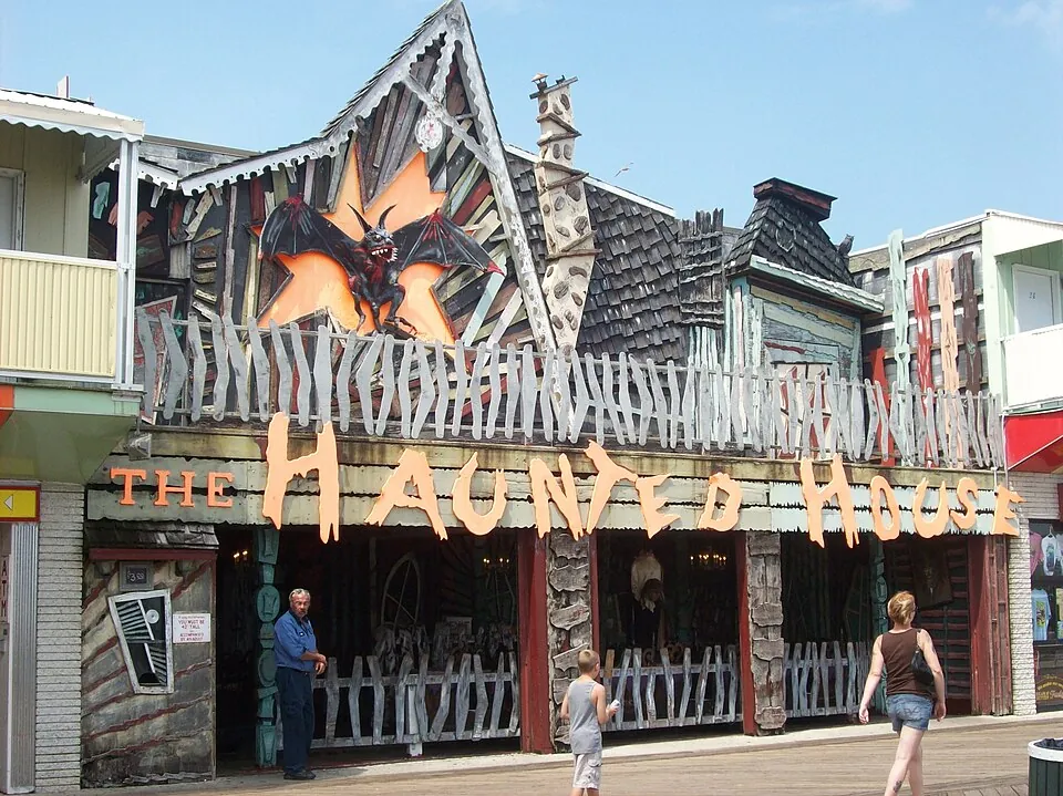 Trimper’s haunted-house attraction in Ocean City, Maryland.