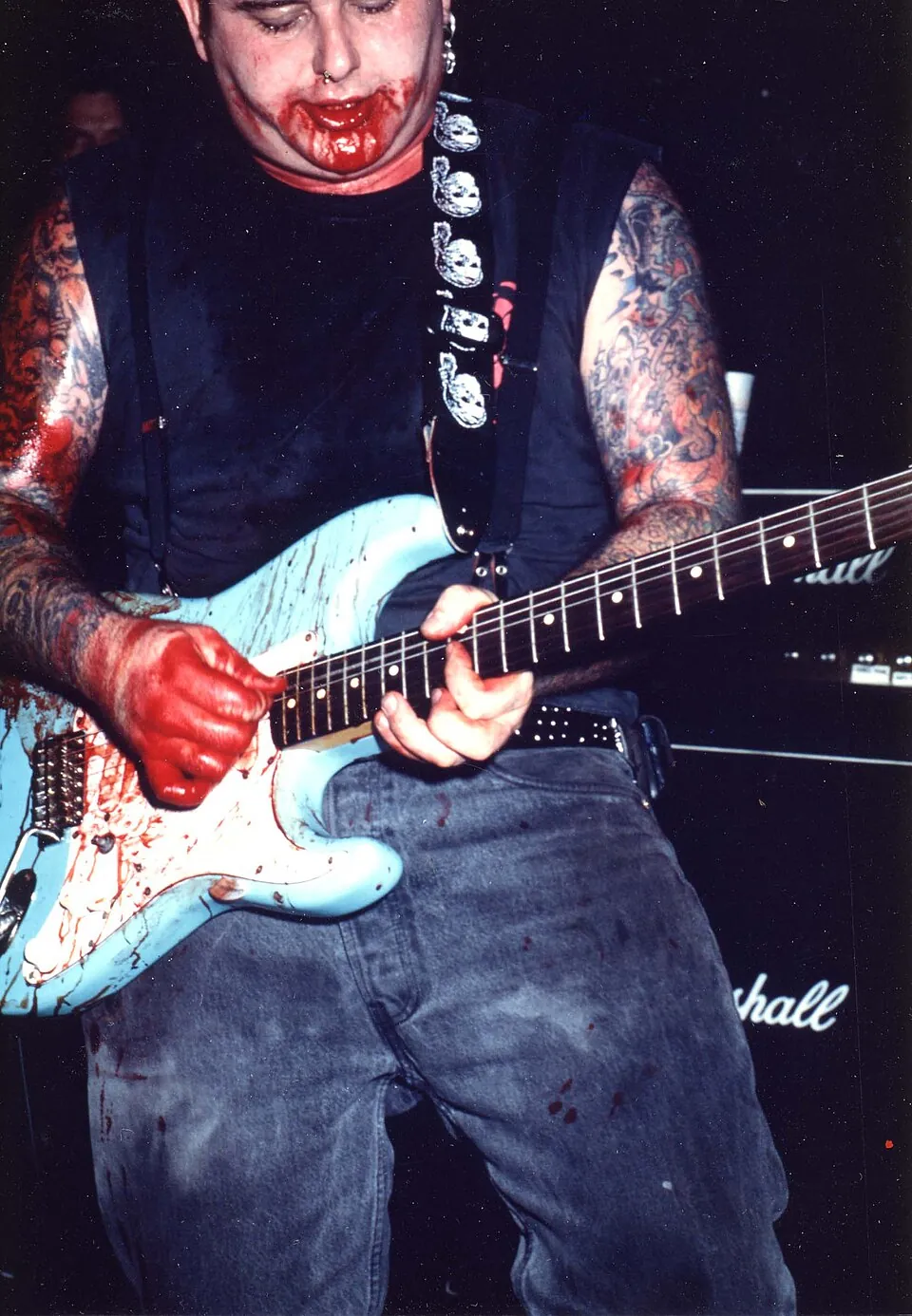 The Meteors, associated with the development of British psychobilly.