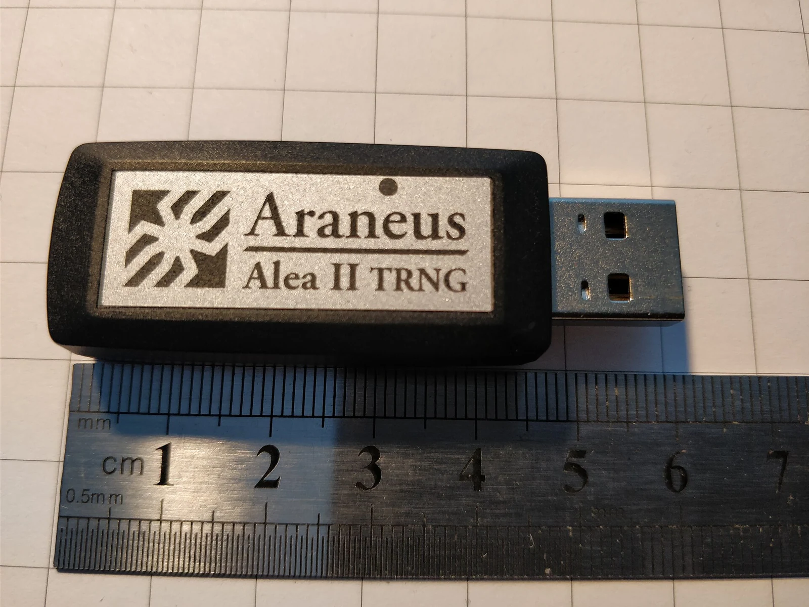 Araneus Alea II hardware true-random-number generator